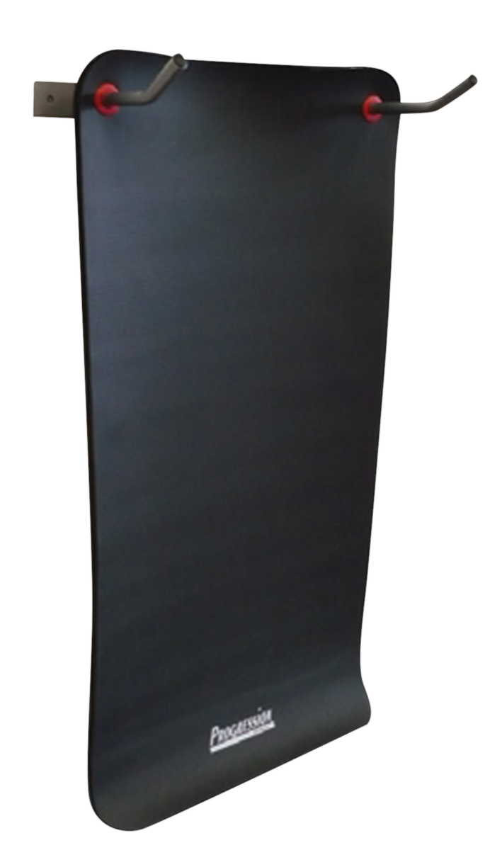 Progression Fitness Exercise Mat Wall Rack Flaman Fitness Commercial