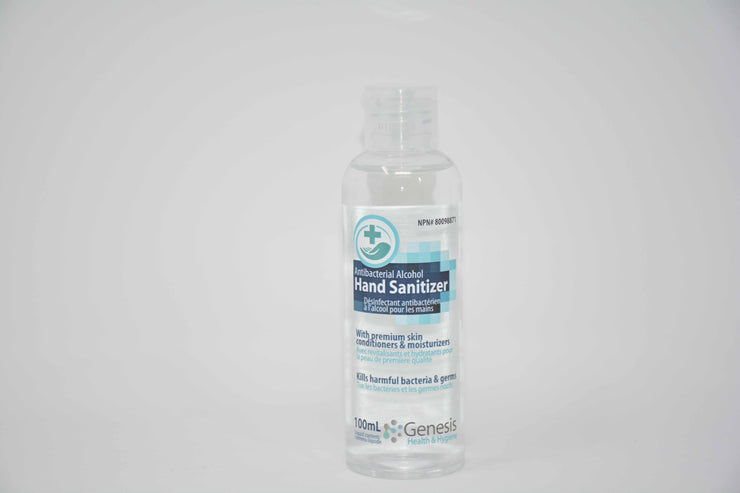 Genesis Health Antibacterial Alcohol Hand Sanitizer 100mL