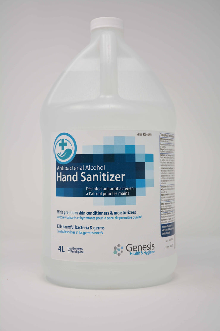Genesis Health Antibacterial Alcohol Hand Sanitizer 4L