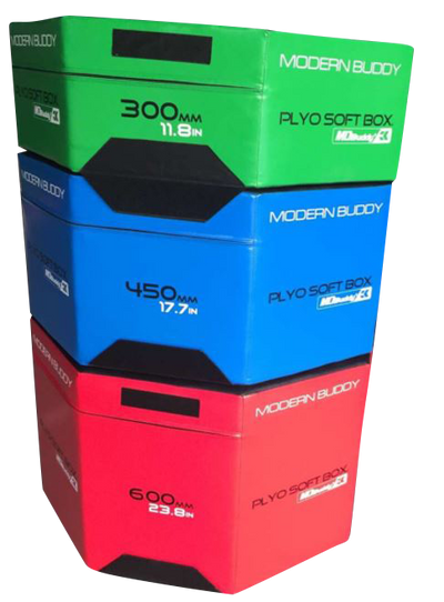 MD Buddy Octagonal Stackable 3-piece Soft Plyobox
