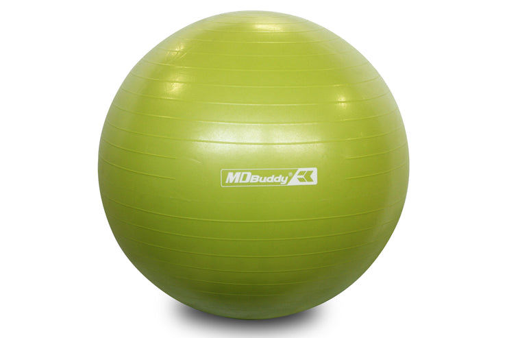 MD Buddy Anti-burst Stability Exercise Ball (75 cm Green)