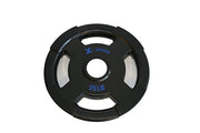 X-plode Rubber Olympic Grip Plate - Black